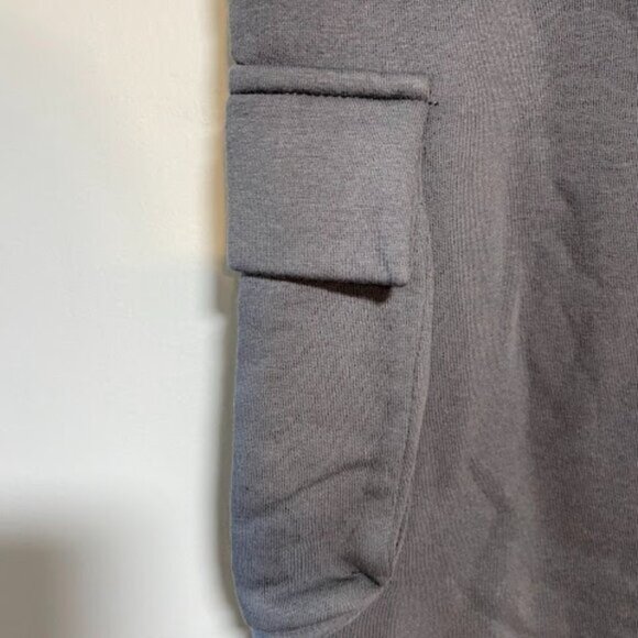 ZARA Cargo Charcoal Gray Women's Sweatpants Size M - Picture 6 of 10